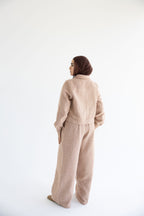Light Tan Tweed Suit