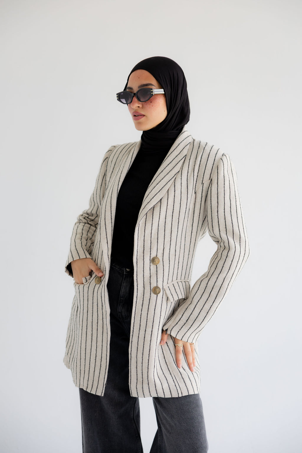 Stripped Blazer